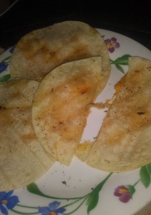 A picture of Corn Tortilla & Cheese.
