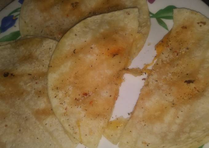 Simple Way to Make Jamie Oliver Corn Tortilla &amp; Cheese