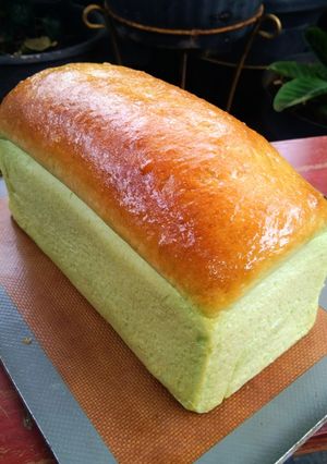 Foto resep Roti Tawar Pandan