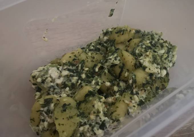 Spinat-Feta-Gnocchi