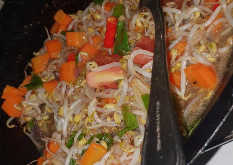 Resep Tumis toge wortel saus tiram oleh Sandratan 88 - Cookpad