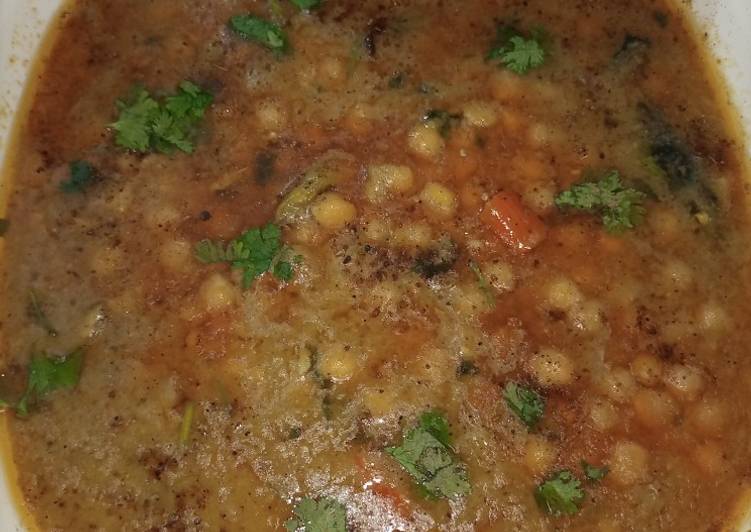 Simple Way to Make Speedy Chana gravy