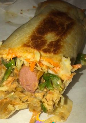 A picture of Homemade Shawarma.