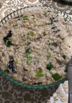 Foto resep Bubur santan ikan cakalang