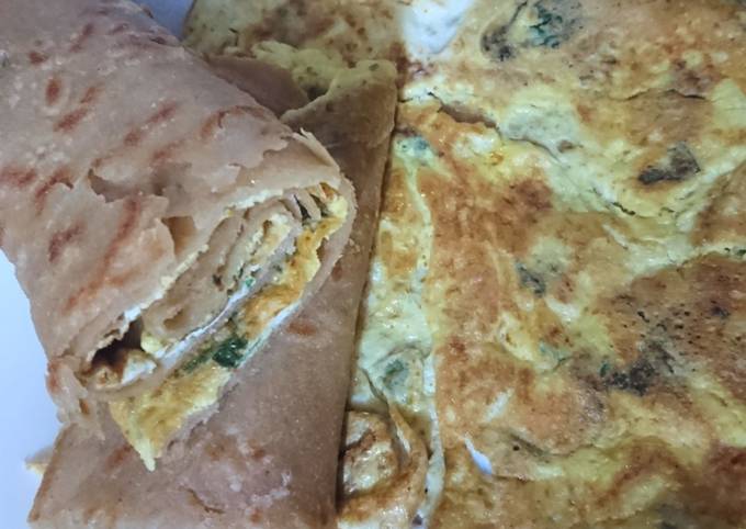 Simple Way to Make Any-night-of-the-week Omelet paratha - New Recipes