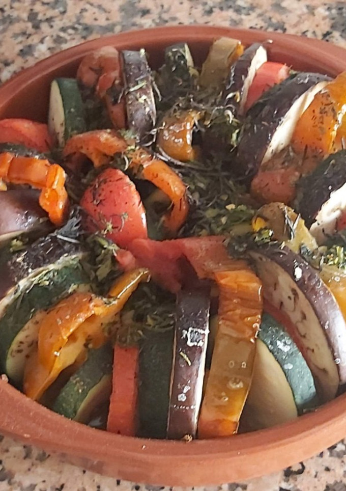 Una foto de Ratatouille al horno