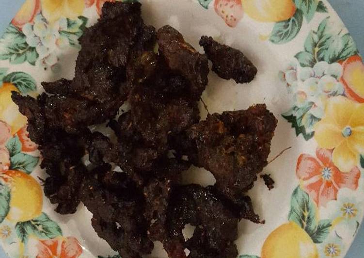 Resep Dendeng manis oleh Nur Mutmainnah - Cookpad