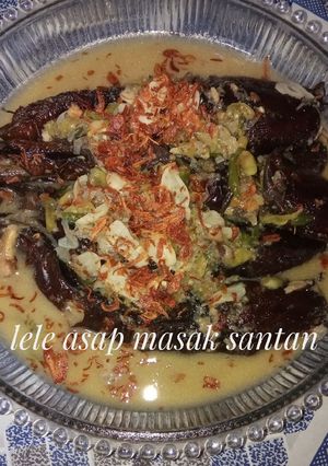 Foto resep Lele Asap Masak Santan