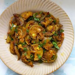 A picture of Spiny gourd sabji.