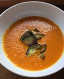 Crema de Tomate, Berenjena y Curcuma