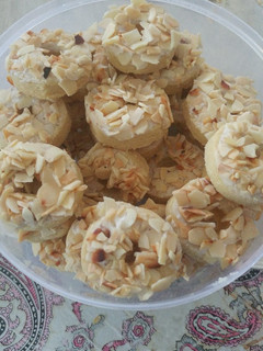 Foto resep Donat kukis almond