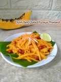Som Tam | Salad Pepaya Thailand