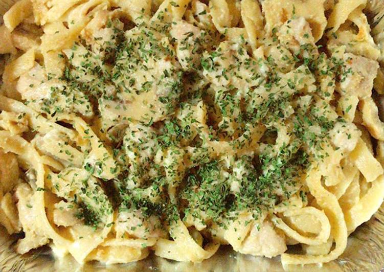  Resep  Creeme Sauce Fettucini Versi Sehat utk diet  