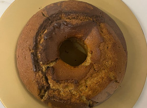 Foto di Ciambella bicolore fit
