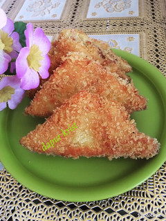 Foto resep Roti Goreng isi Kornet