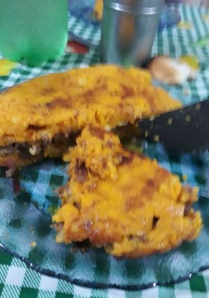 Una foto de Pastel de sobrante de sopa