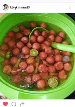 Foto resep Es Buah Simple