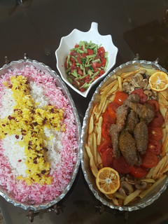 عکسی از دستور کباب تابه ای با گوشت شتر