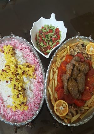 عکسی از دستور کباب تابه ای با گوشت شتر