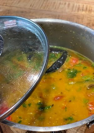 A picture of Red Lentil - Daal Tadka.