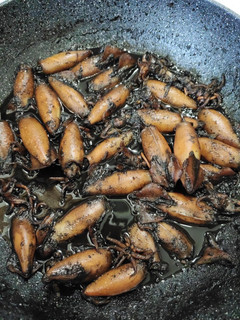 Foto resep Cumi hitam simple