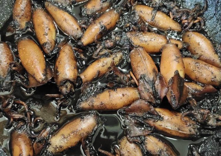 Resep Cumi hitam simple yang Bisa Manjain Lidah