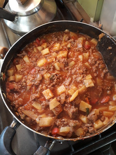 Una foto de Relleno para empanadas de carne superdupi!!