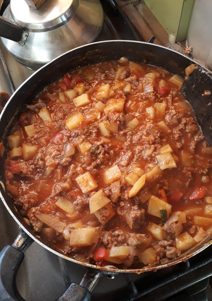 Una foto de Relleno para empanadas de carne superdupi!!