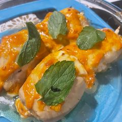 A picture of Chicken cheese roll.
