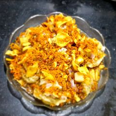 A picture of Sindhi Butter Papdi.