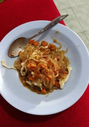 Foto resep Bihun KW (mie shirataki) mie orang diet #DEBM