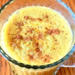 A picture of Turmeric Coffee Latte.