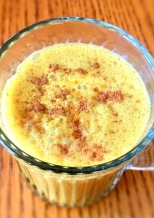 A picture of Turmeric Coffee Latte.