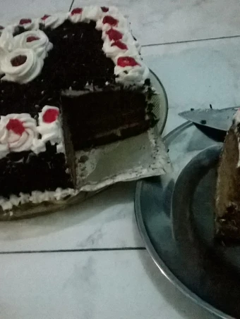 Langkah Gampang Membuat Resep  Chocolate cake birthday simple yang Menggugah Selera, Lezat Sekali
