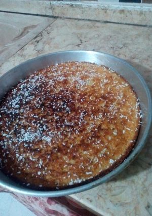 صورة لوصفة بسبوسة