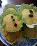 Bánh bông lan nho hấp