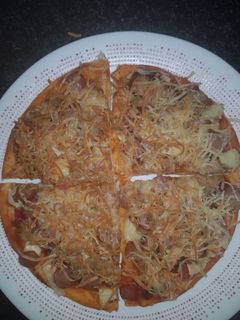 Una foto de Pizza fácil y rápida
