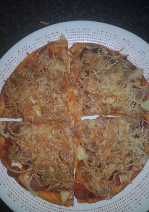 Una foto de Pizza fácil y rápida