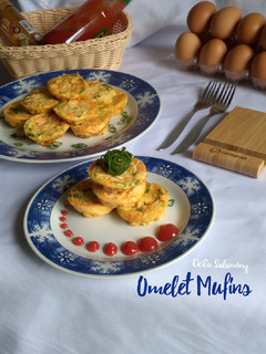 Foto resep Omelet Mufins