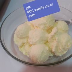 A picture of Homemade Vanilla ice cream.