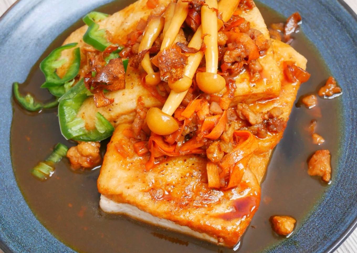 Steak Tofu (ala jepang)/ steak tahu