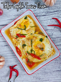 Foto resep Telur Ceplok Saus Tiram