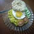 Nasi kuning goreng kunyit dan kencur hasil panen depan rumah