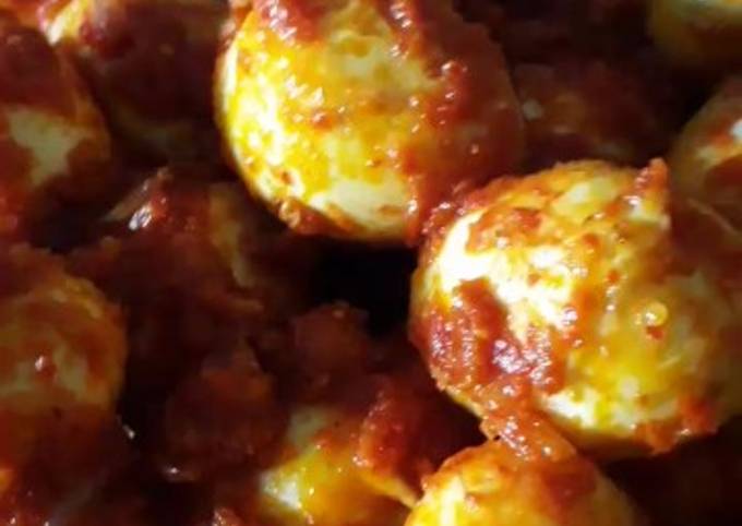 Anti Ribet, Bikin Telor balado simple Irit Anti Gagal