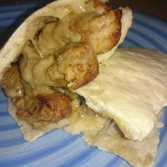 A picture of Cheesy Pork Sandwich.