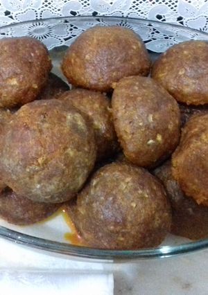 صورة لوصفة كبة مشوية بالفرن
