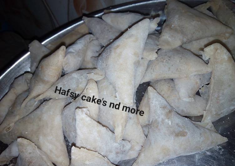 Recipe of Quick Frozen samosas