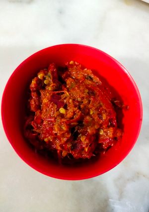 Foto resep Sambal Terasi / Sambal Belacan (vegan)
