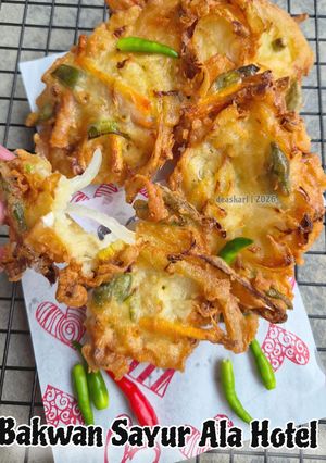 Foto resep Bakwan Sayur Ala Hotel