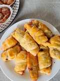 Savory Croissant with Bell Pepper and Ground Beef